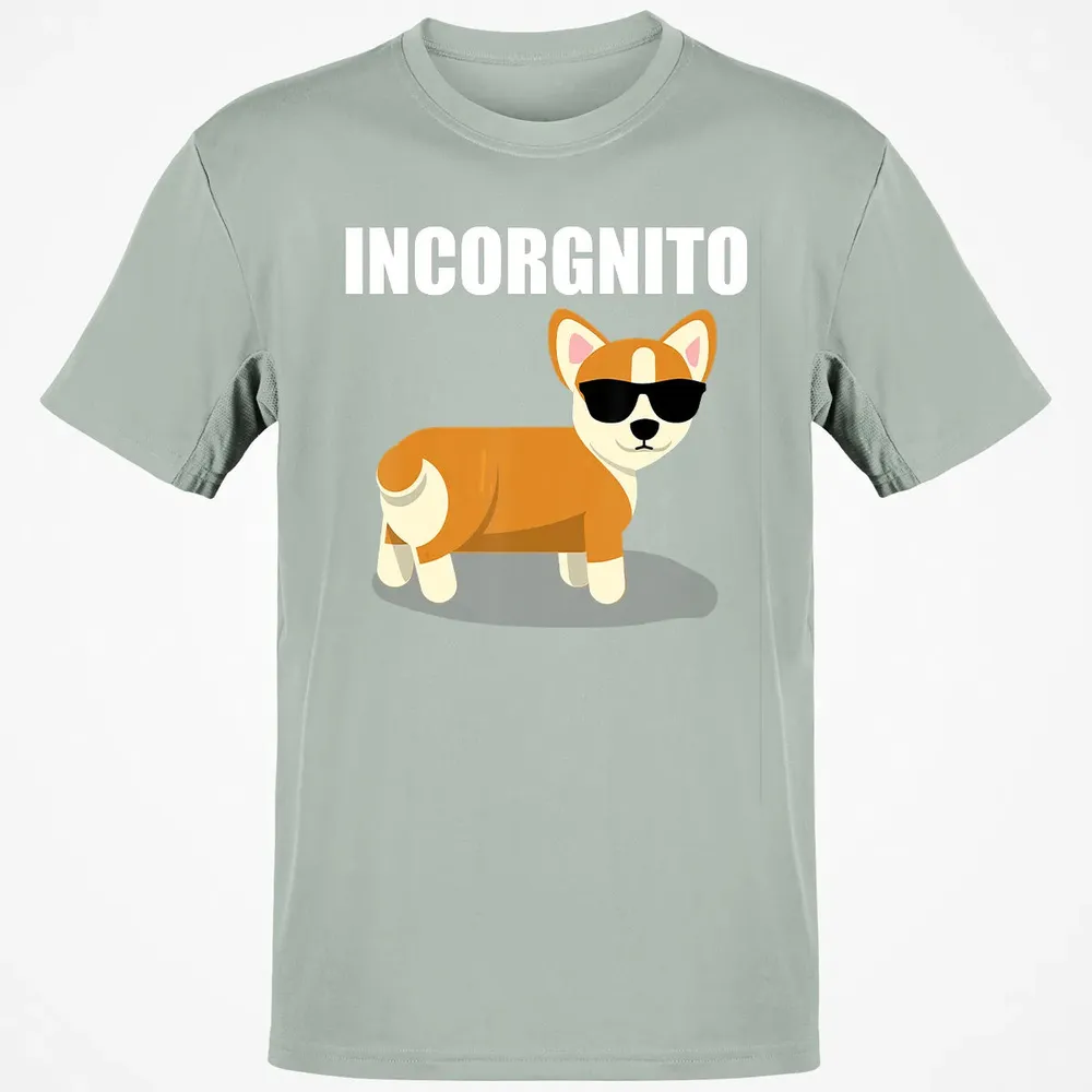 Vintage Incorgnito   Funny Corgi Lover  Gift Classic Unisex T-Shirt - 3