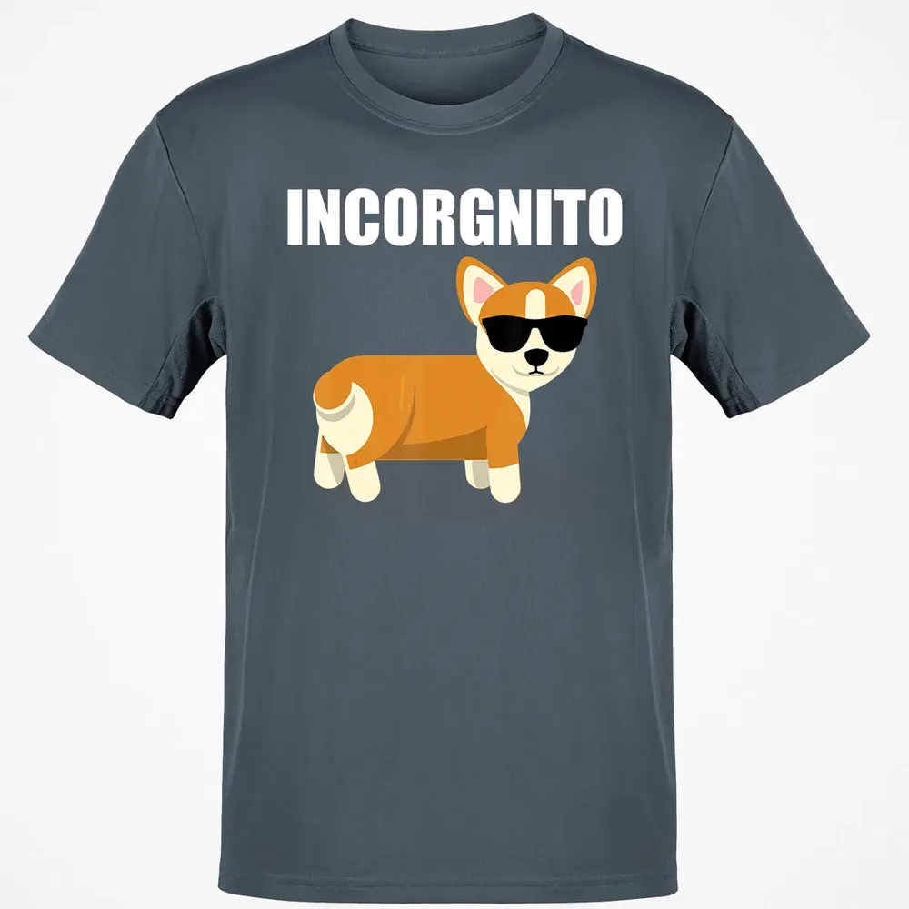 Vintage Incorgnito   Funny Corgi Lover  Gift Classic Unisex T-Shirt - 4