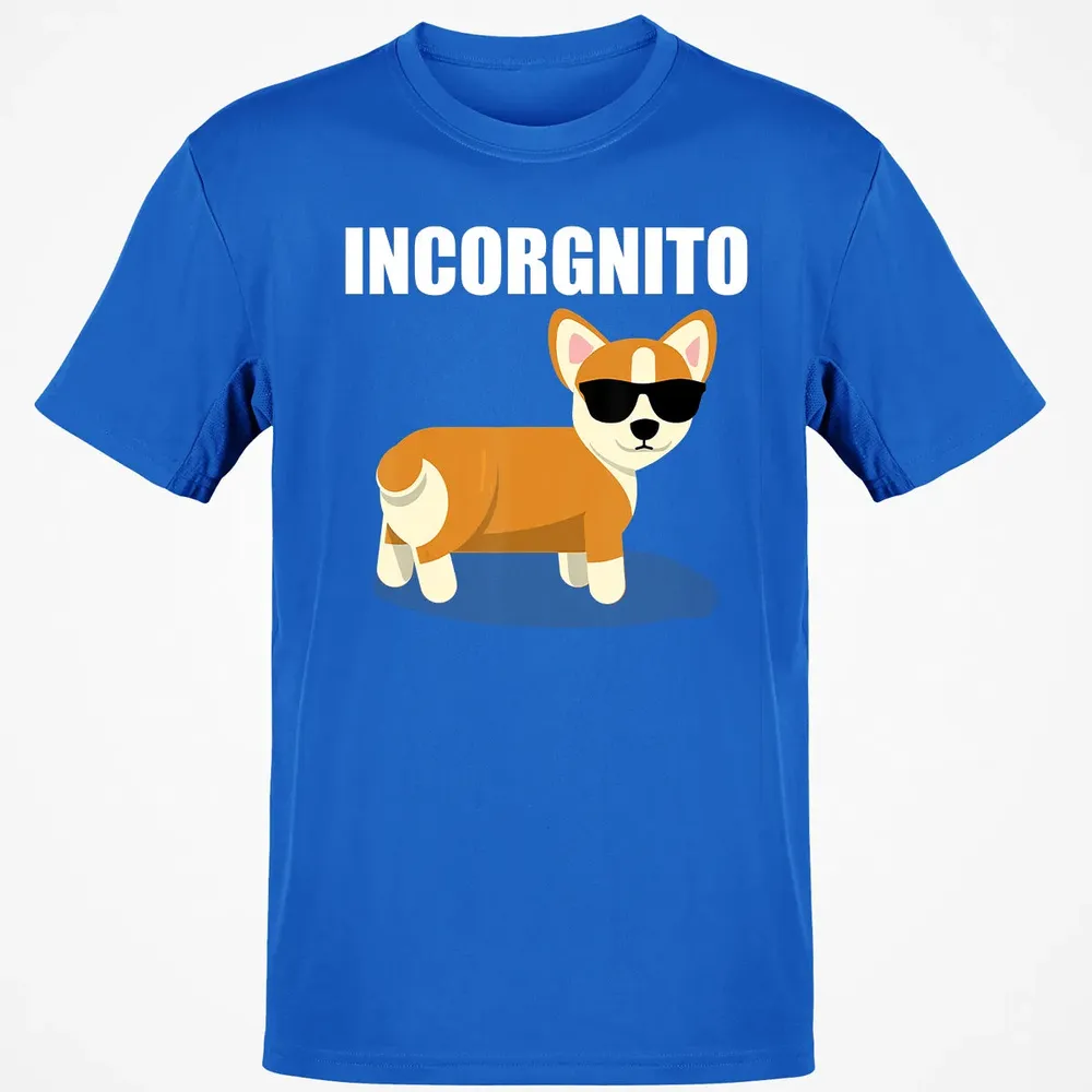 Vintage Incorgnito   Funny Corgi Lover  Gift Classic Unisex T-Shirt - 12