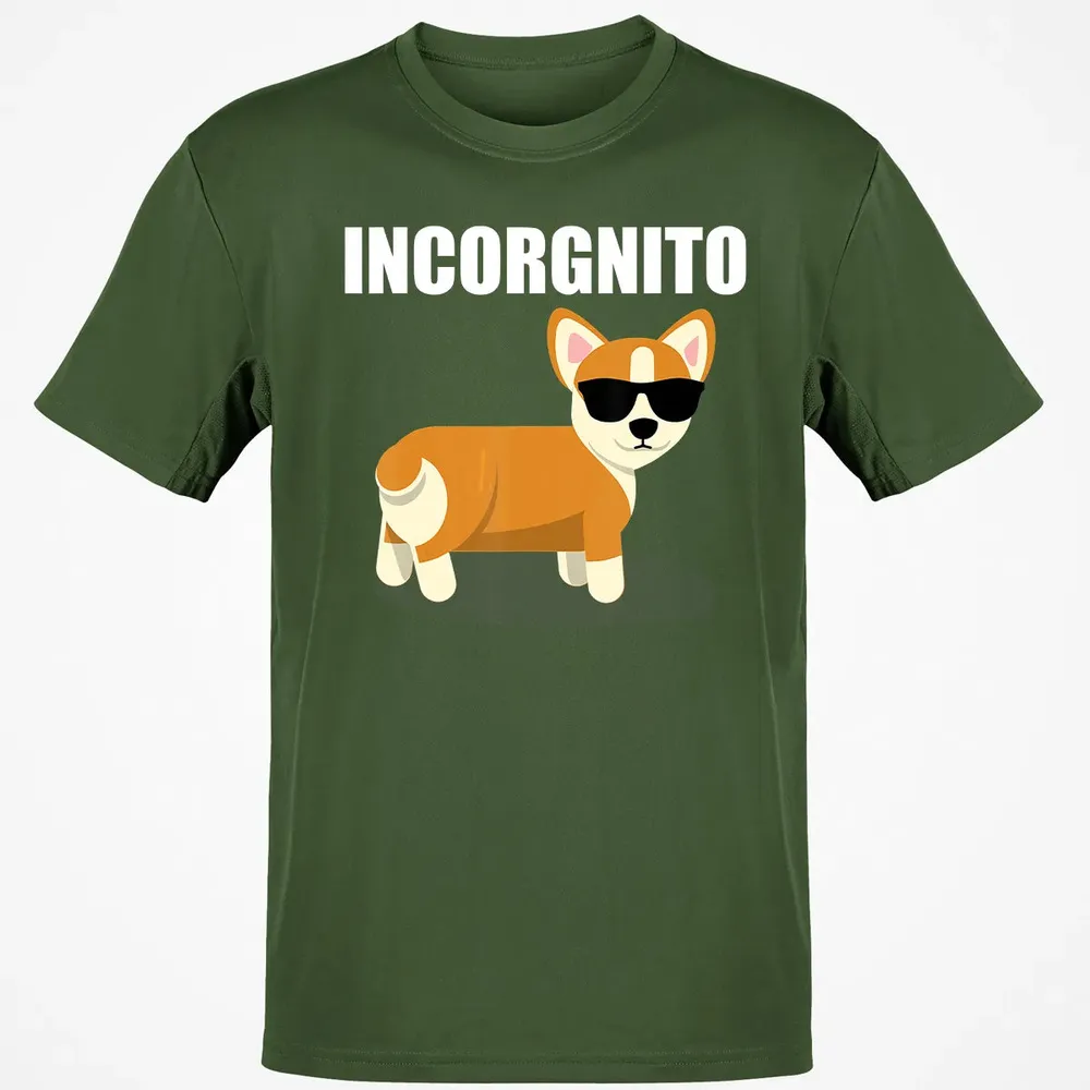 Vintage Incorgnito   Funny Corgi Lover  Gift Classic Unisex T-Shirt - 7