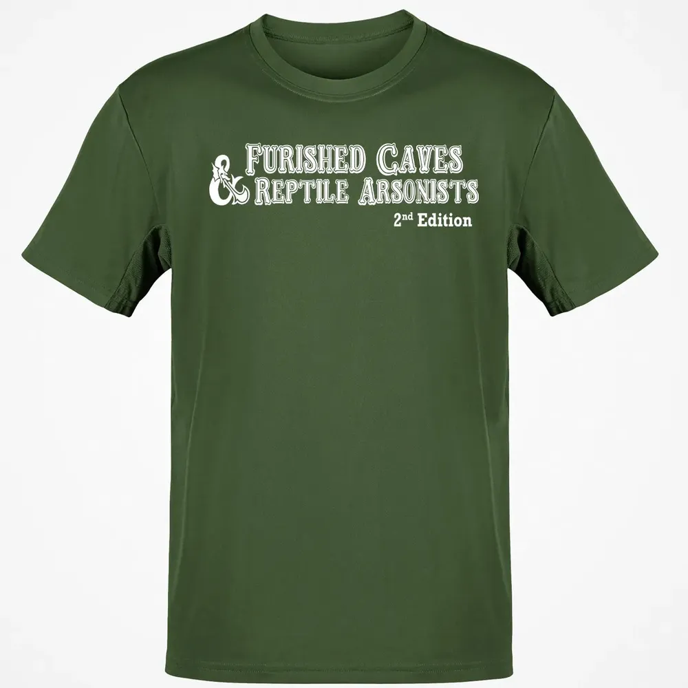 Furnished Caves & Reptile Arsonists Classic Unisex T-Shirt - 7