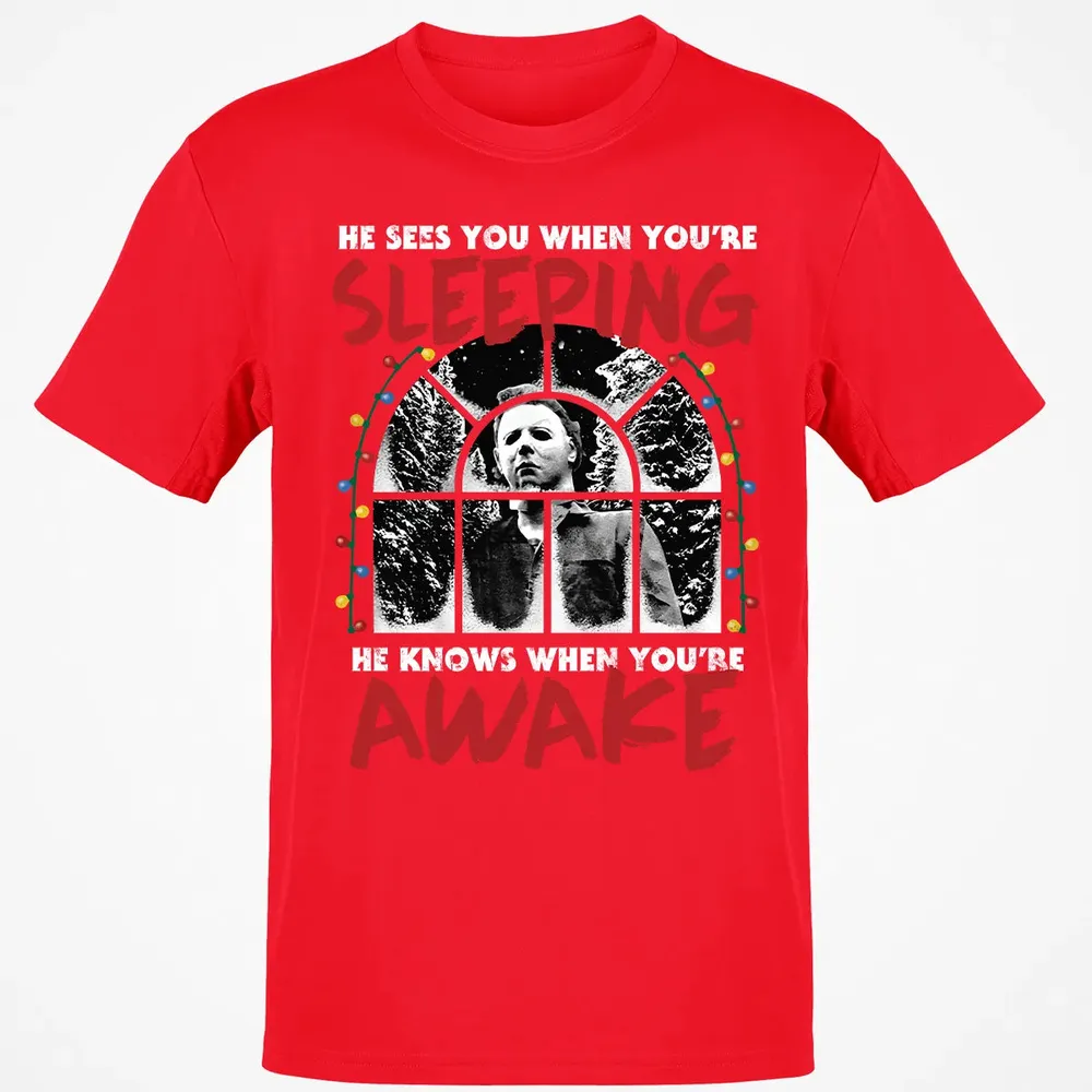 He Knows When Youâ€™re Awake Classic Unisex T-Shirt - 11