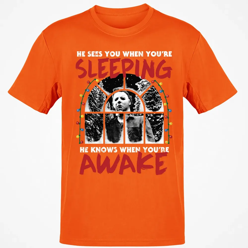 He Knows When Youâ€™re Awake Classic Unisex T-Shirt - 9