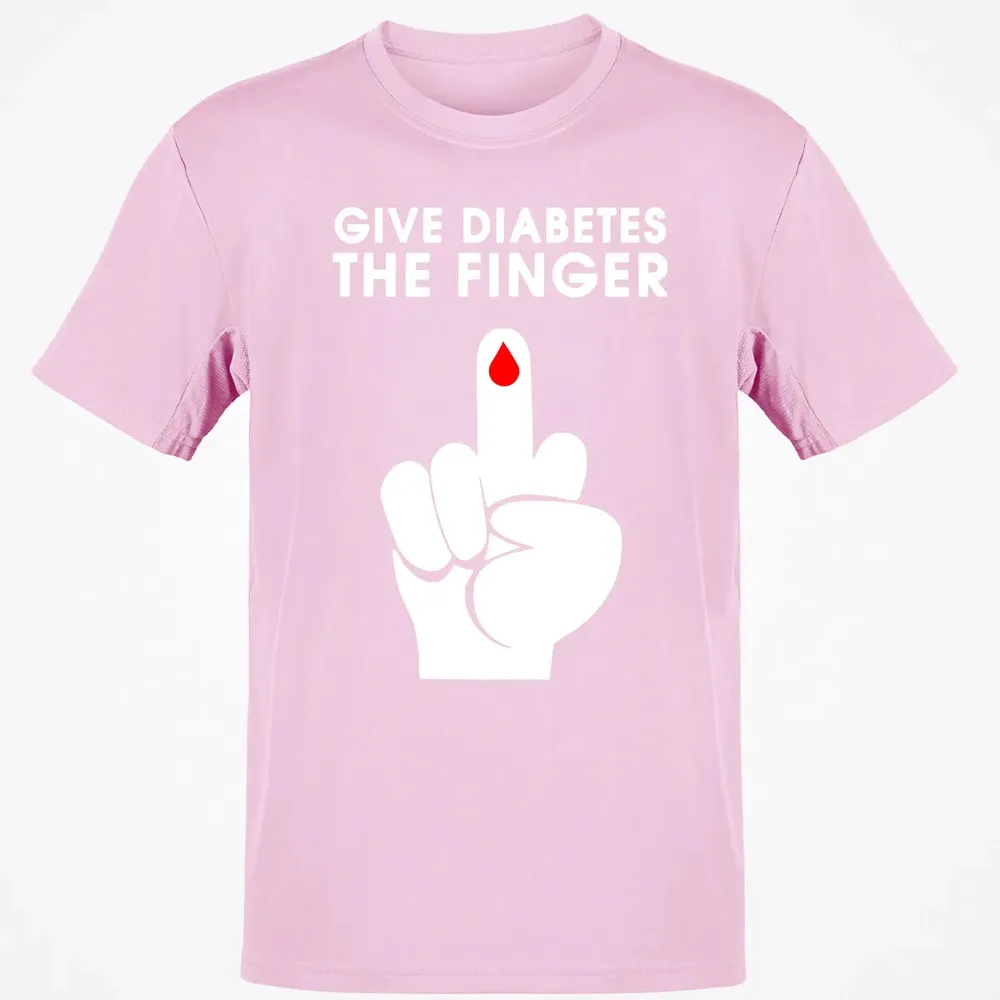 Give Diabetes The Finger Classic Unisex T-Shirt - 6