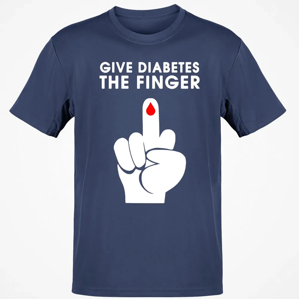 Give Diabetes The Finger Classic Unisex T-Shirt - 8