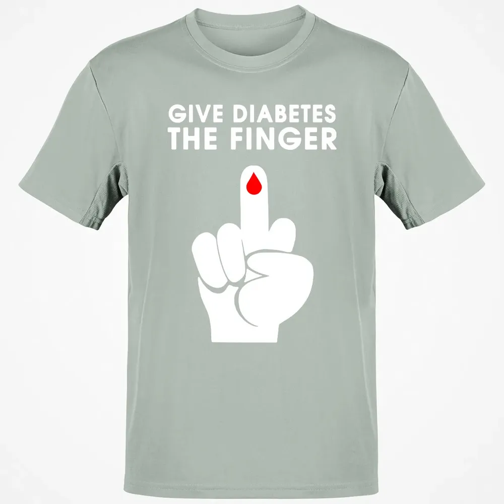 Give Diabetes The Finger Classic Unisex T-Shirt - 3