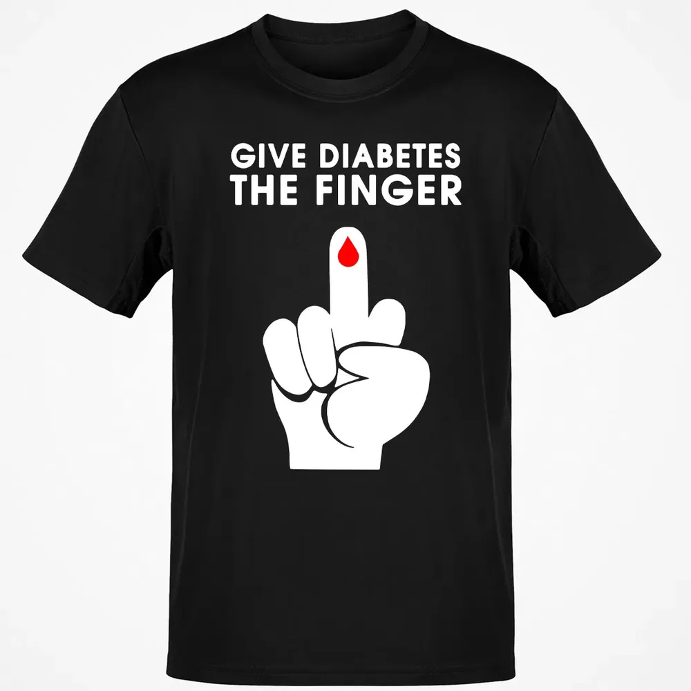 Give Diabetes The Finger Classic Unisex T-Shirt - 2