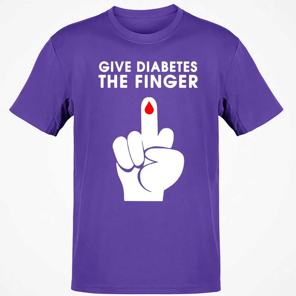 Give Diabetes The Finger Classic Unisex T-Shirt - 10