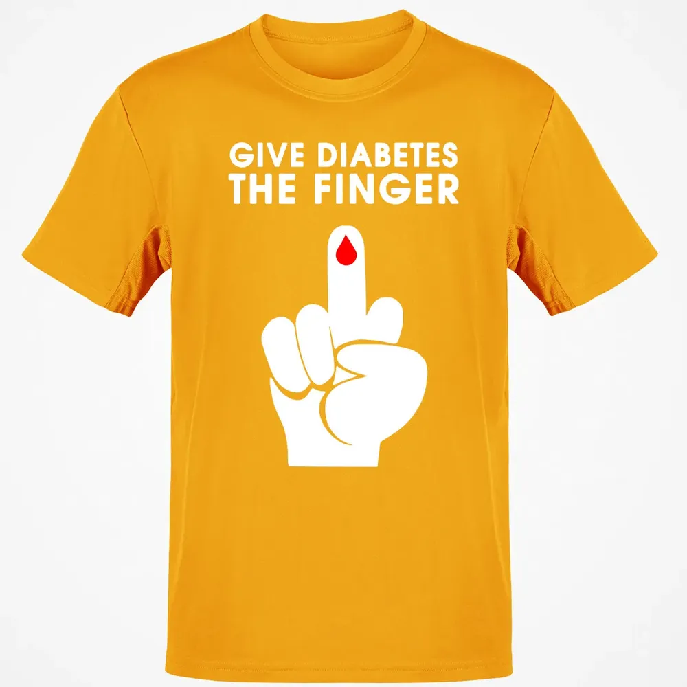 Give Diabetes The Finger Classic Unisex T-Shirt - 5