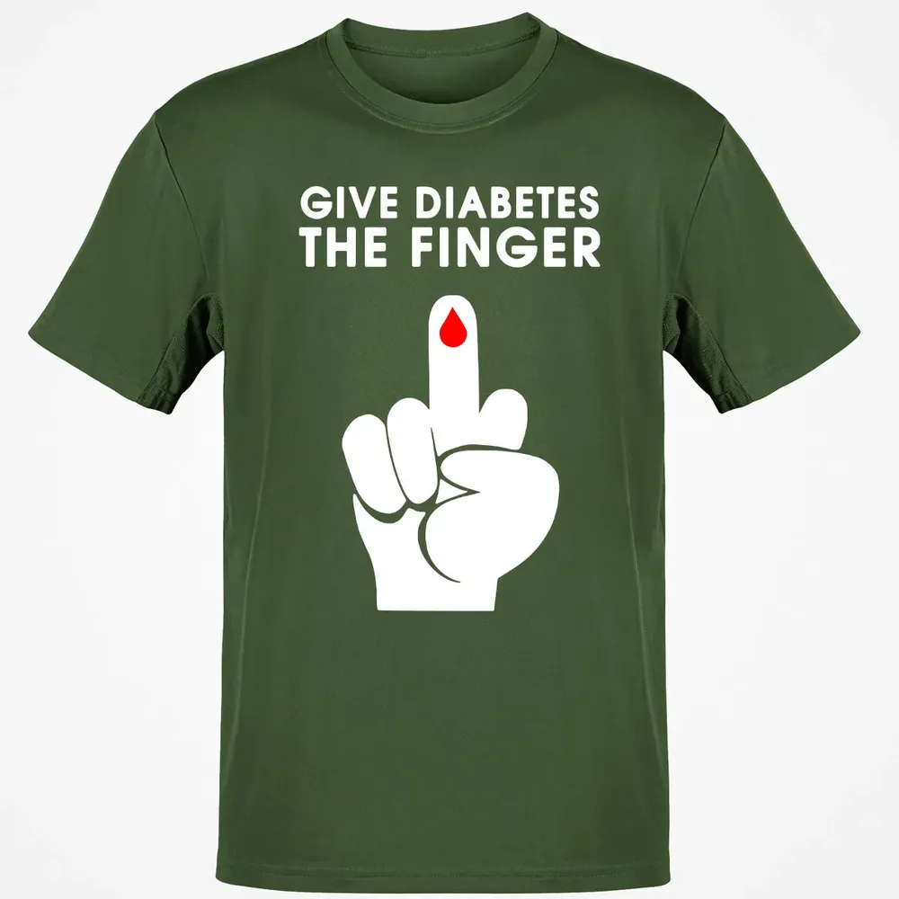 Give Diabetes The Finger Classic Unisex T-Shirt - 7