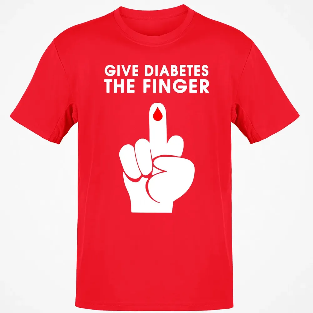 Give Diabetes The Finger Classic Unisex T-Shirt - 11