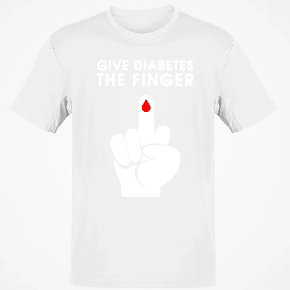 Give Diabetes The Finger Classic Unisex T-Shirt - 13