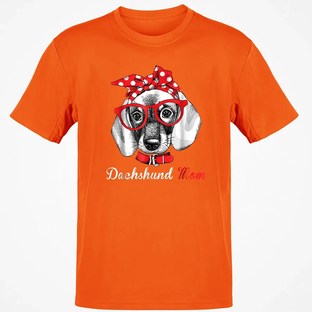 Dachshund Mom  for Doxie Wiener Lovers Mothers Day Gift Classic Unisex T-Shirt - 9