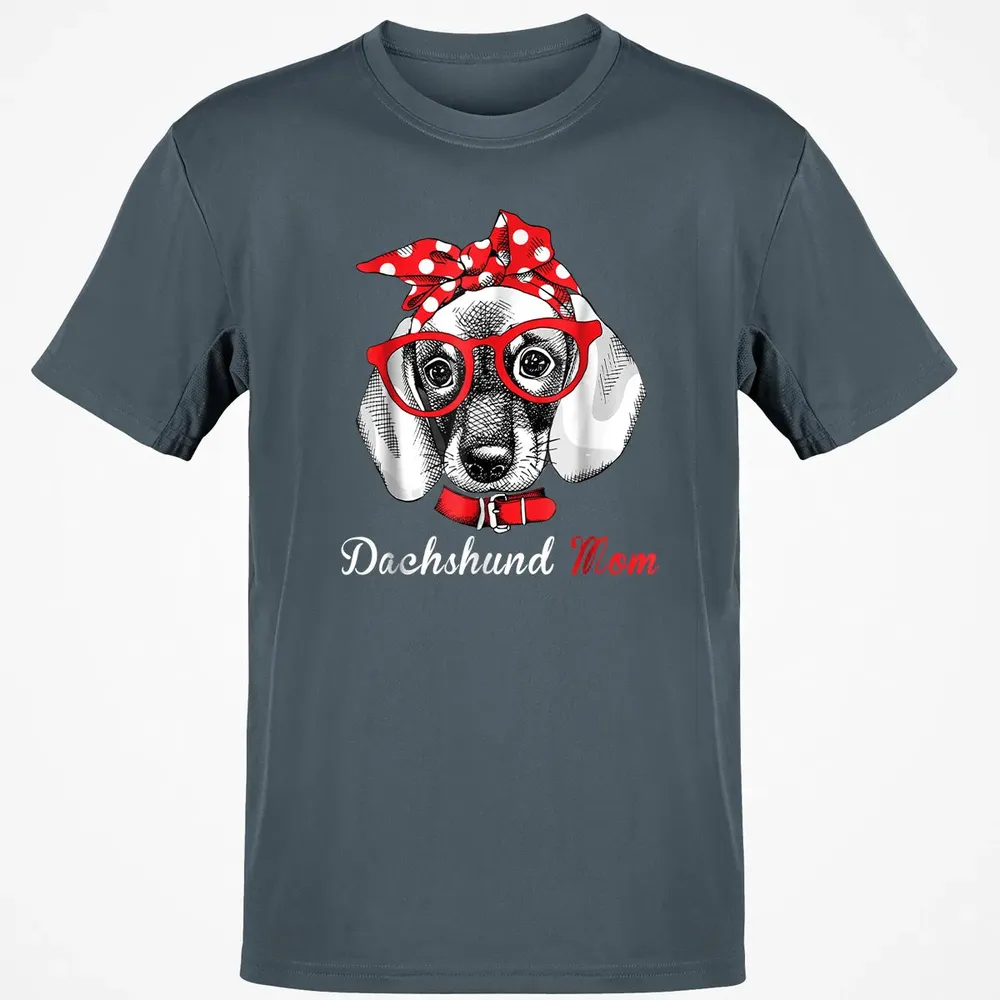 Dachshund Mom  for Doxie Wiener Lovers Mothers Day Gift Classic Unisex T-Shirt - 4