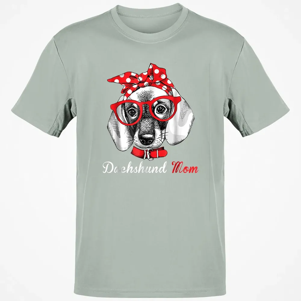 Dachshund Mom  for Doxie Wiener Lovers Mothers Day Gift Classic Unisex T-Shirt - 3