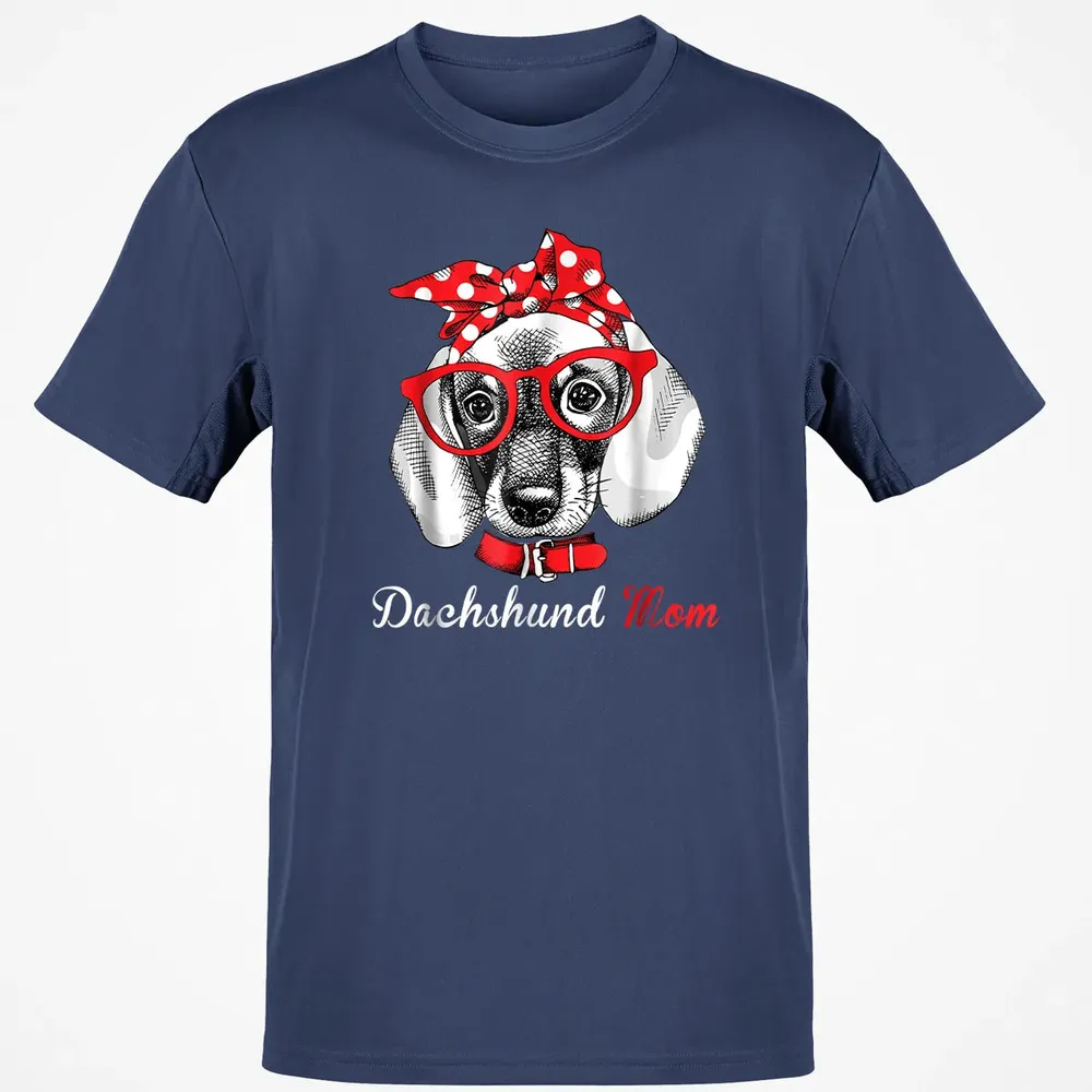 Dachshund Mom  for Doxie Wiener Lovers Mothers Day Gift Classic Unisex T-Shirt - 8
