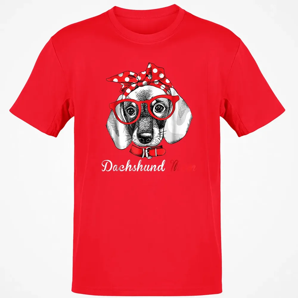Dachshund Mom  for Doxie Wiener Lovers Mothers Day Gift Classic Unisex T-Shirt - 11