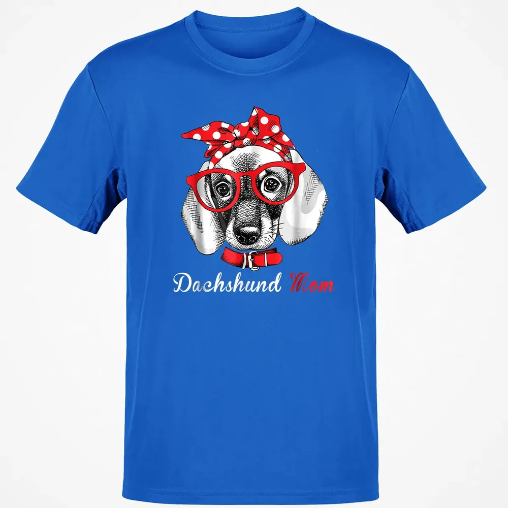 Dachshund Mom  for Doxie Wiener Lovers Mothers Day Gift Classic Unisex T-Shirt - 12