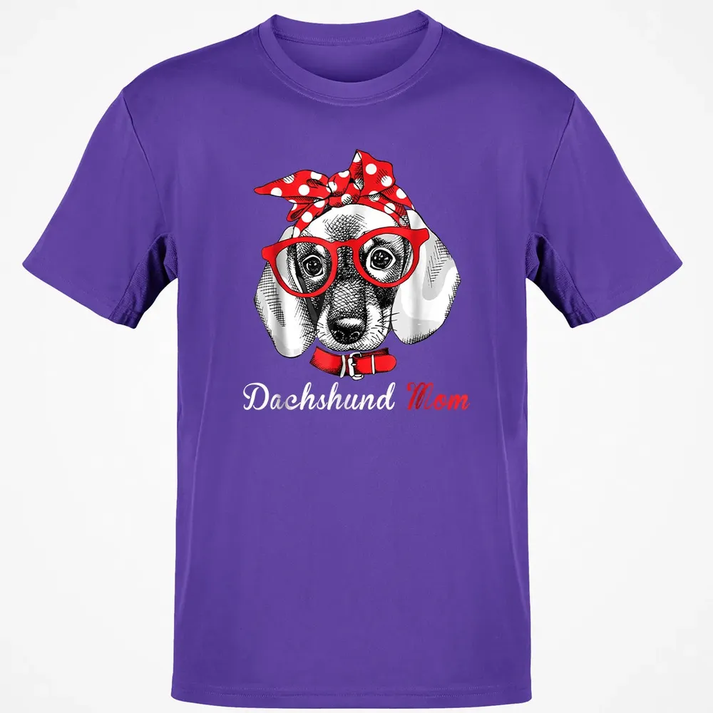Dachshund Mom  for Doxie Wiener Lovers Mothers Day Gift Classic Unisex T-Shirt - 10