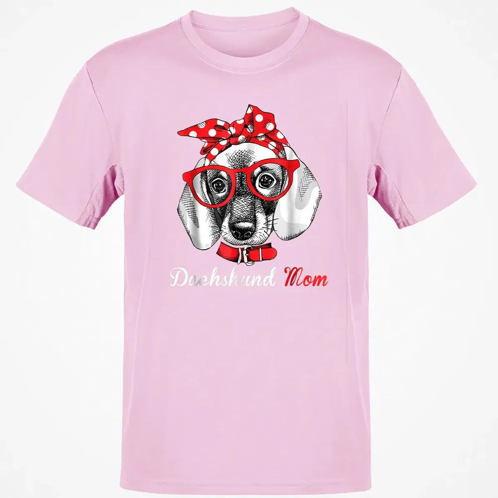 Dachshund Mom  for Doxie Wiener Lovers Mothers Day Gift Classic Unisex T-Shirt - 6