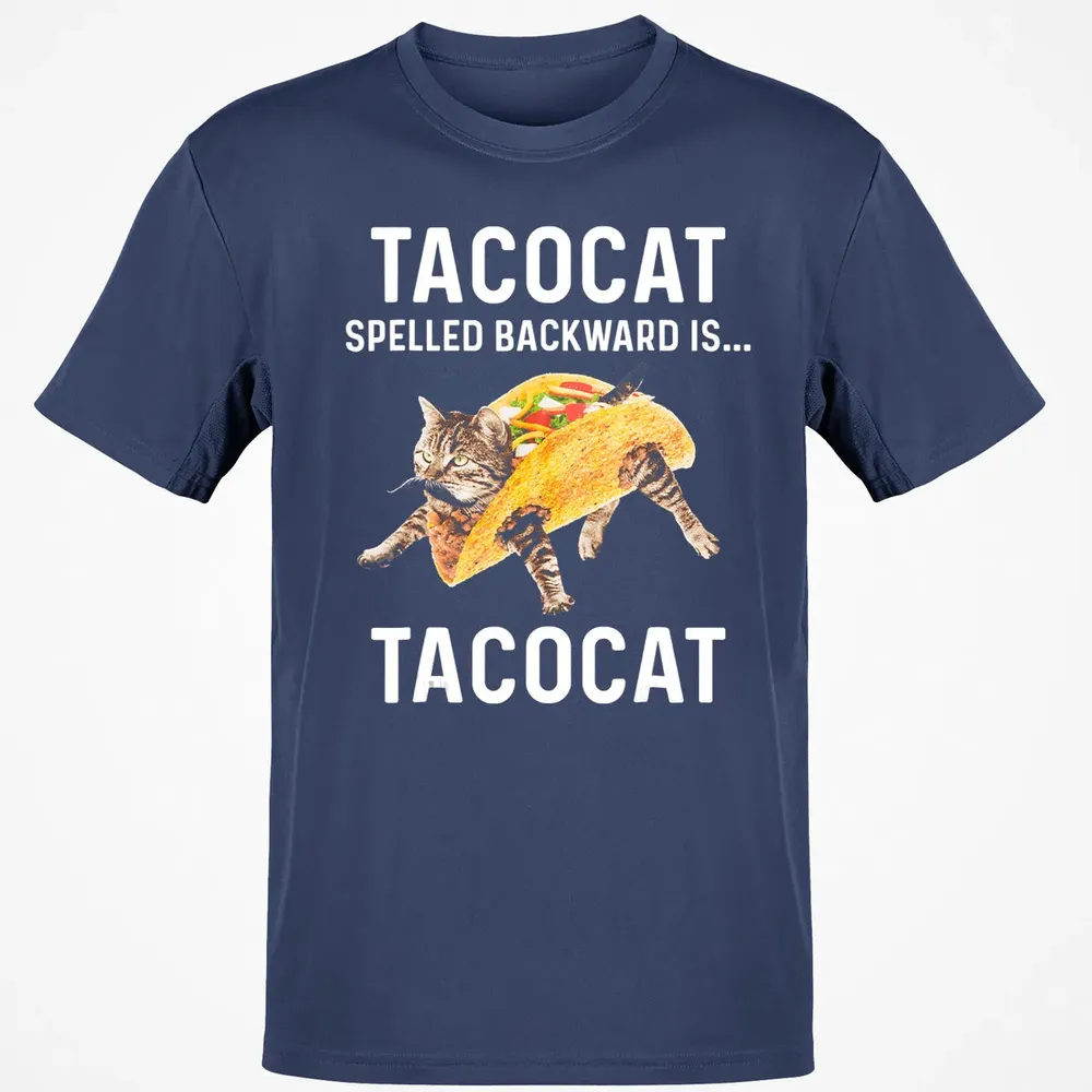 Tacocat Spelled Backward Is Tacocat   Love Cat And Taco Classic Unisex T-Shirt - 8