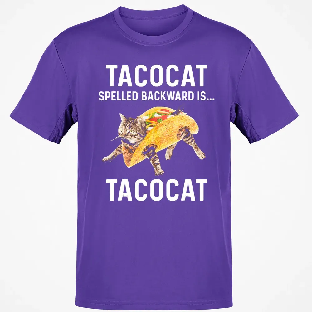 Tacocat Spelled Backward Is Tacocat   Love Cat And Taco Classic Unisex T-Shirt - 10