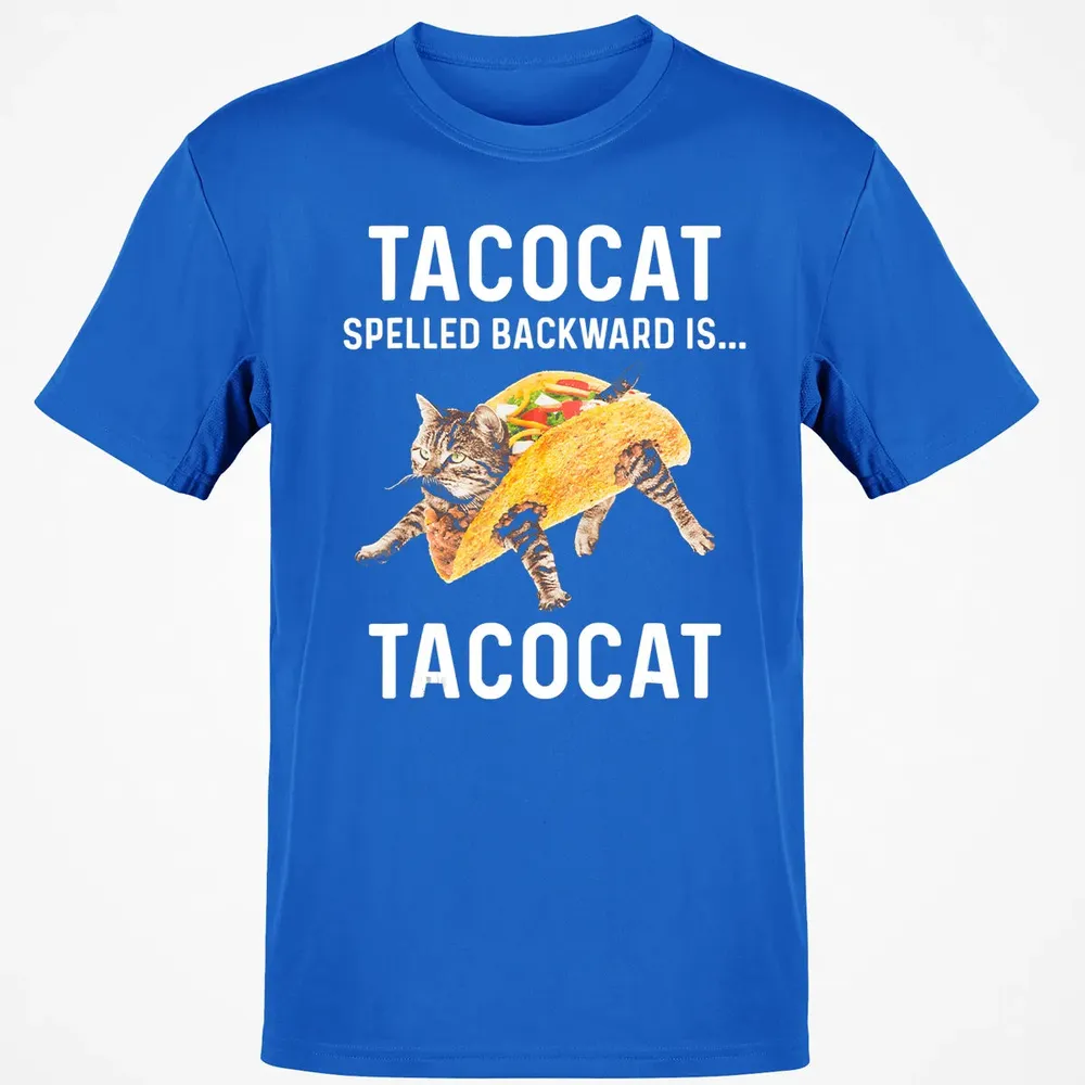 Tacocat Spelled Backward Is Tacocat   Love Cat And Taco Classic Unisex T-Shirt - 12