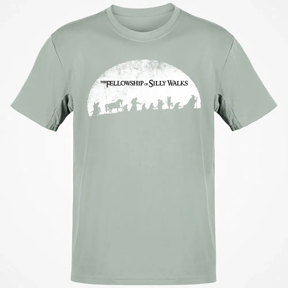 The Fellowship Of Silly Walks Classic Unisex T-Shirt - 3
