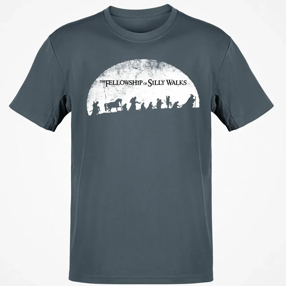 The Fellowship Of Silly Walks Classic Unisex T-Shirt - 4