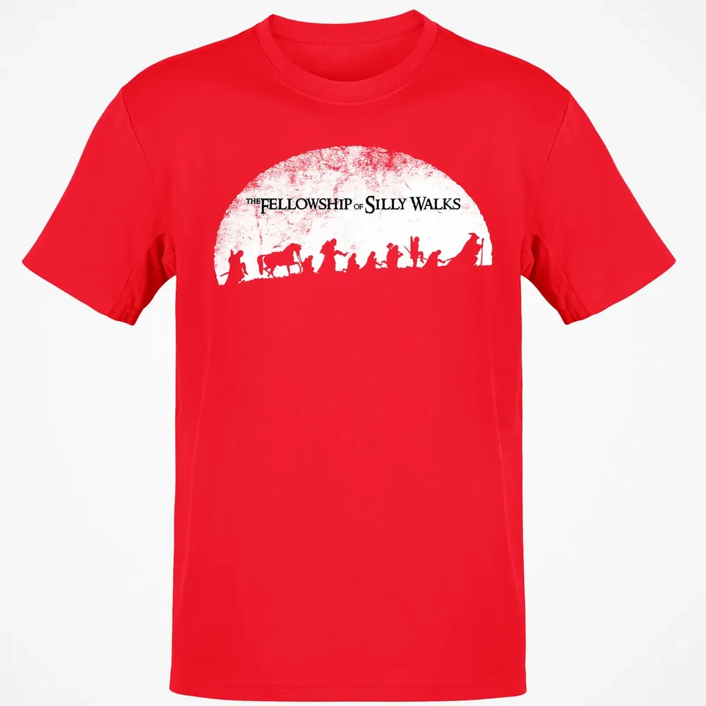 The Fellowship Of Silly Walks Classic Unisex T-Shirt - 11