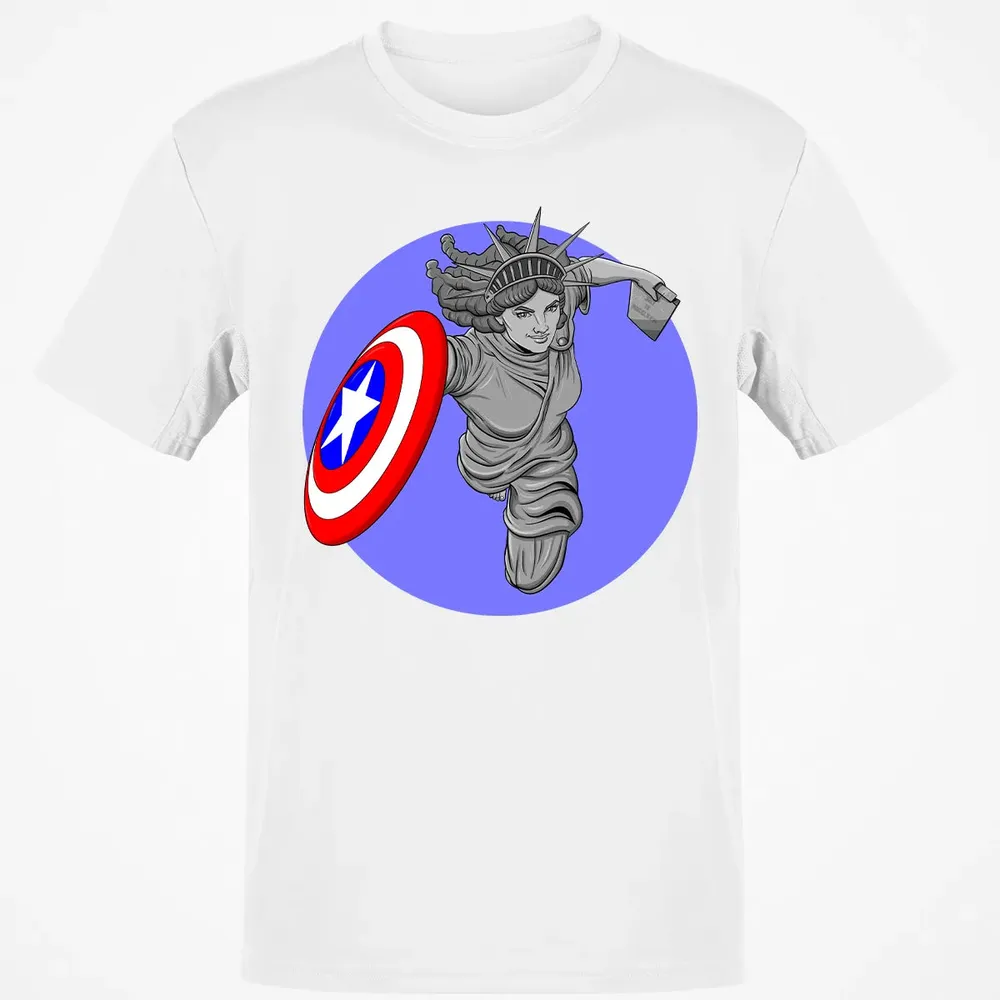 Captain Liberty Classic Unisex T-Shirt - 13