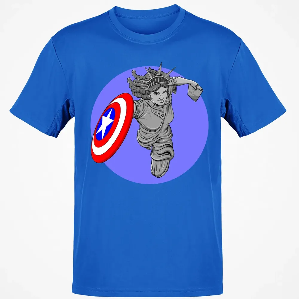 Captain Liberty Classic Unisex T-Shirt - 12