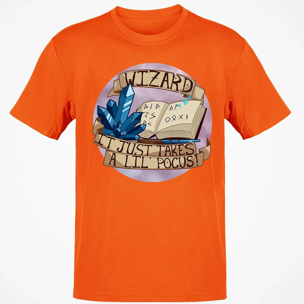 Wizard   It Just Takes a Lil Pocus Classic Unisex T-Shirt - 9