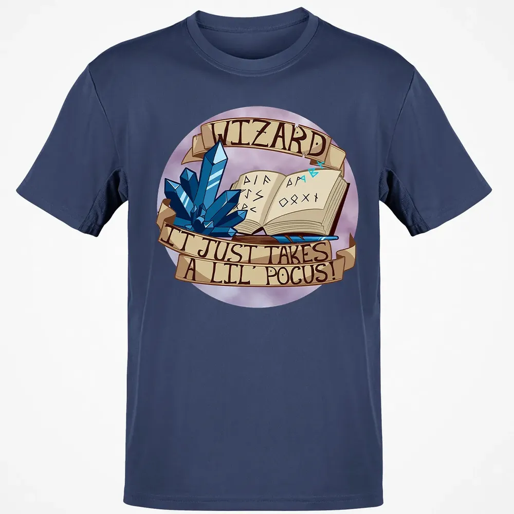 Wizard   It Just Takes a Lil Pocus Classic Unisex T-Shirt - 8