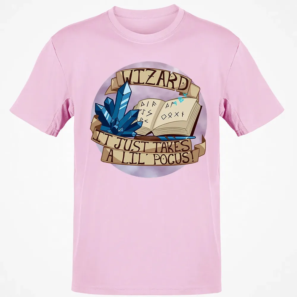Wizard   It Just Takes a Lil Pocus Classic Unisex T-Shirt - 6
