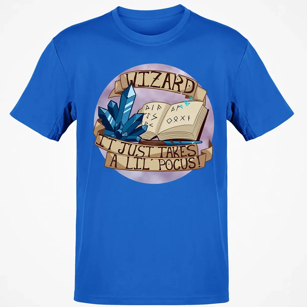Wizard   It Just Takes a Lil Pocus Classic Unisex T-Shirt - 12