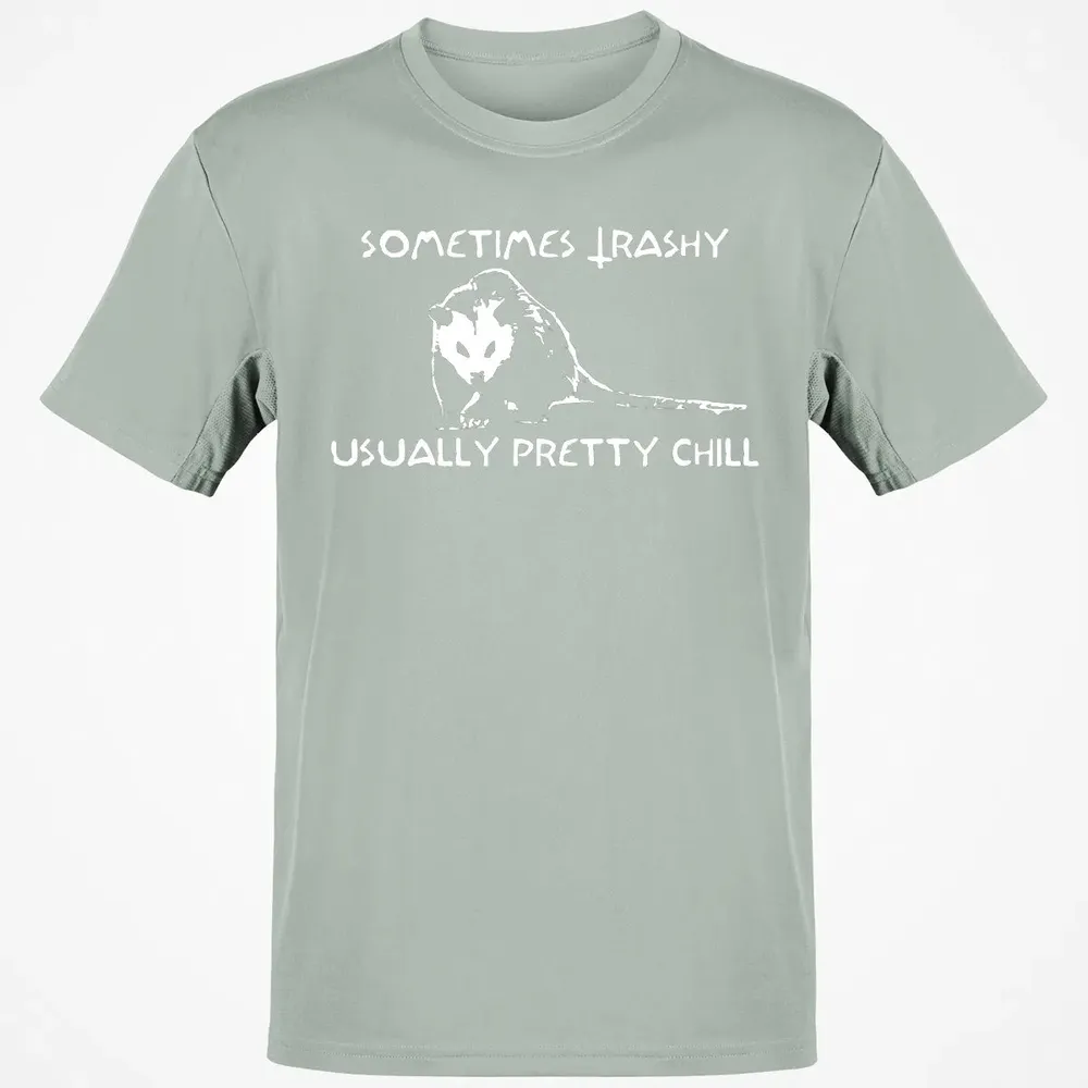 Sometimes Trashy Usually Pretty Chill Classic Unisex T-Shirt - 3