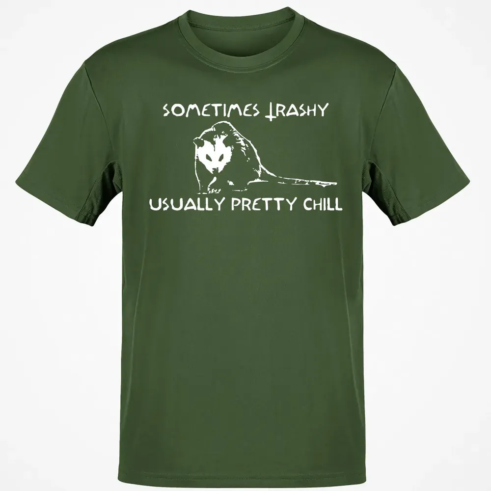 Sometimes Trashy Usually Pretty Chill Classic Unisex T-Shirt - 7