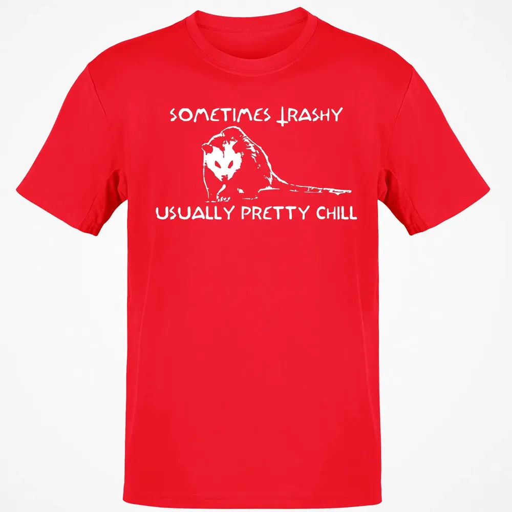 Sometimes Trashy Usually Pretty Chill Classic Unisex T-Shirt - 11