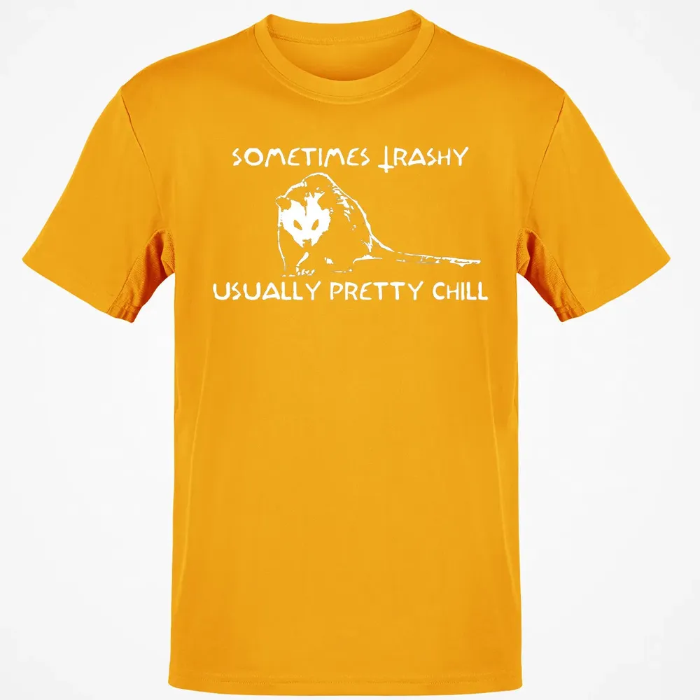 Sometimes Trashy Usually Pretty Chill Classic Unisex T-Shirt - 5