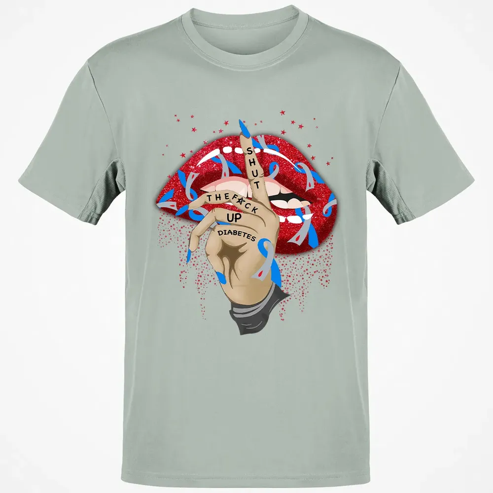 Shut The F*ck Up Diabetes Classic Unisex T-Shirt - 3