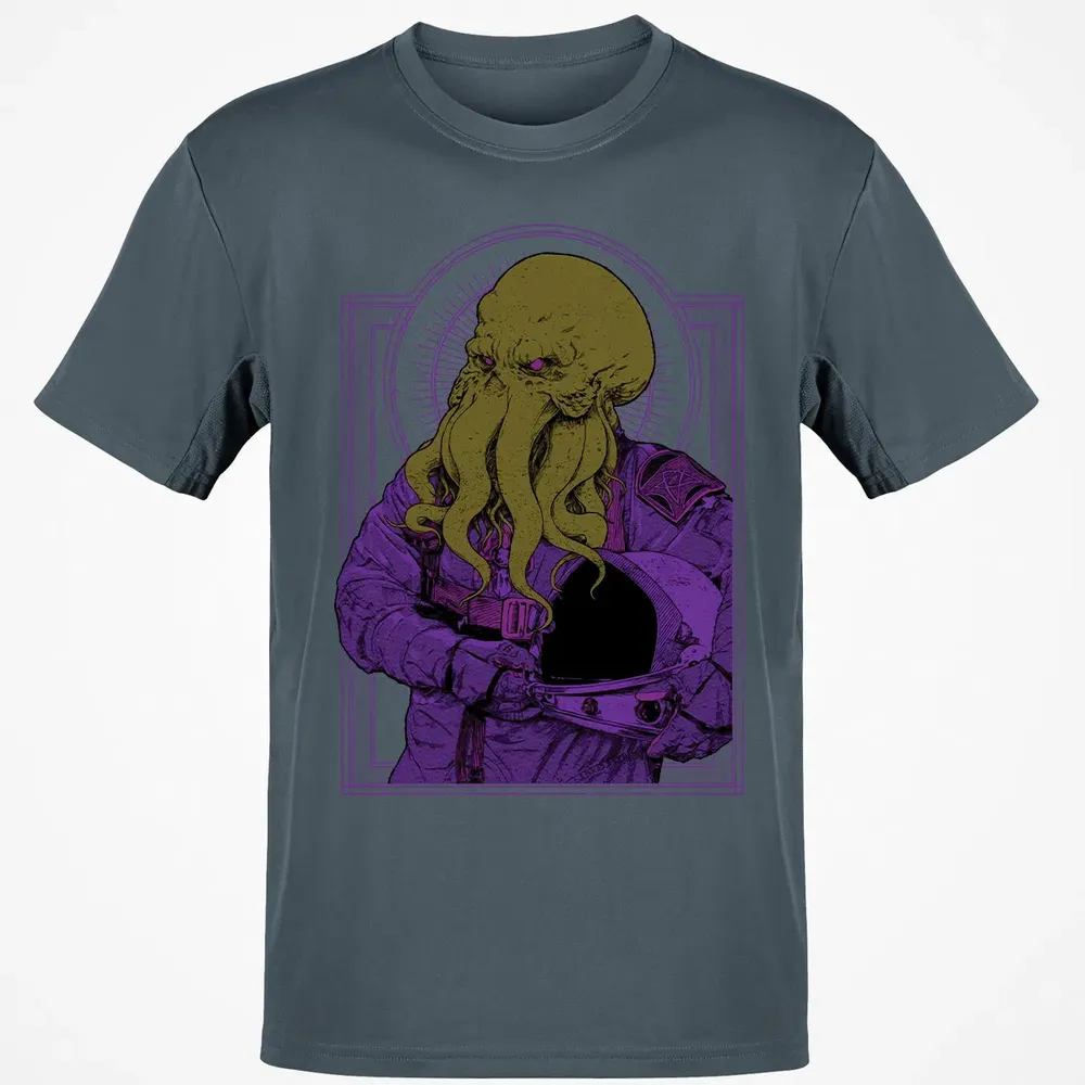 Astronaut Cthulhu Classic Unisex T-Shirt - 4