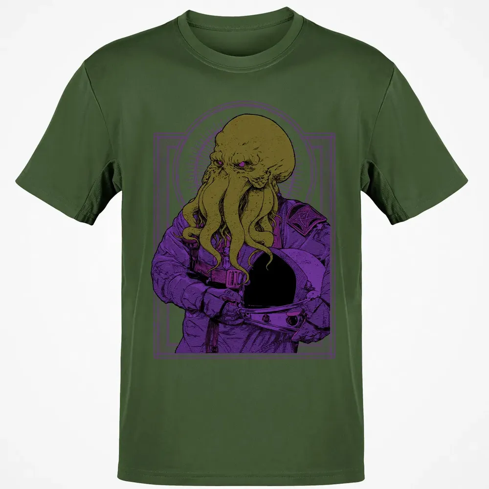 Astronaut Cthulhu Classic Unisex T-Shirt - 7