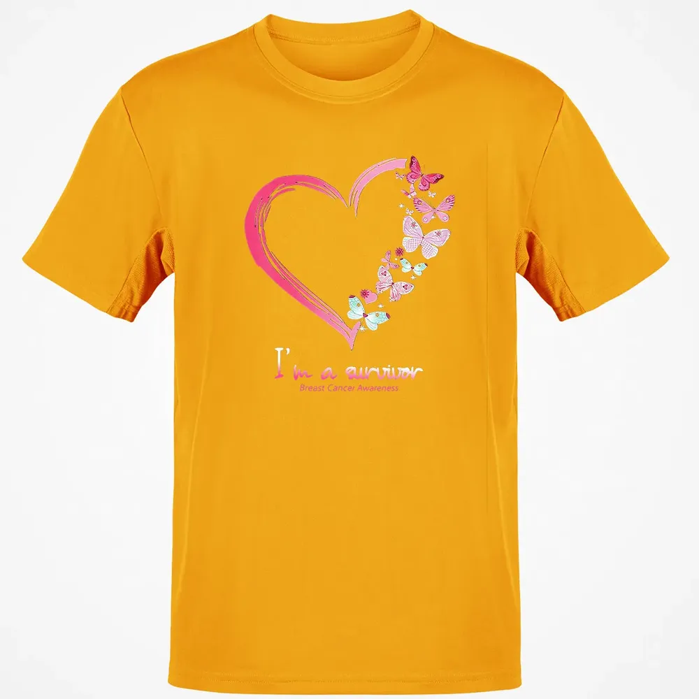 I'm A Survivor Breast Cancer Awareness Classic Unisex T-Shirt - 5