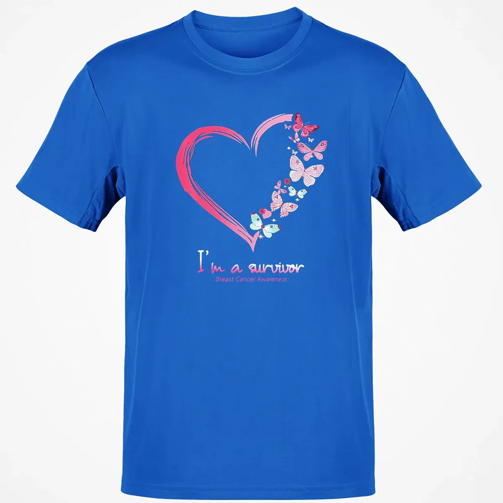 I'm A Survivor Breast Cancer Awareness Classic Unisex T-Shirt - 12