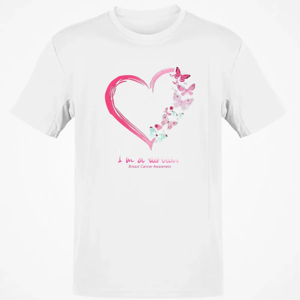 I'm A Survivor Breast Cancer Awareness Classic Unisex T-Shirt - 13