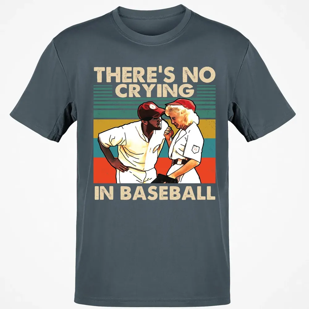 No Crying Classic Unisex T-Shirt - 4