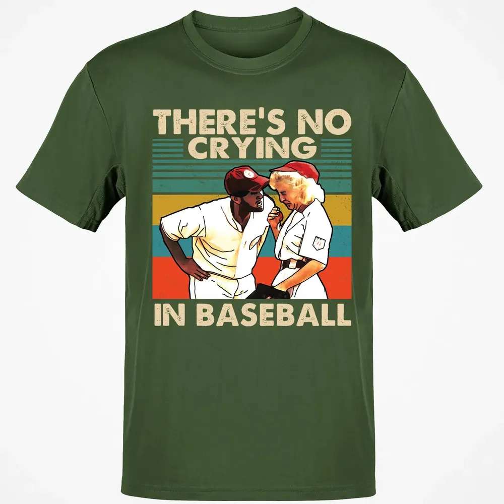 No Crying Classic Unisex T-Shirt - 7