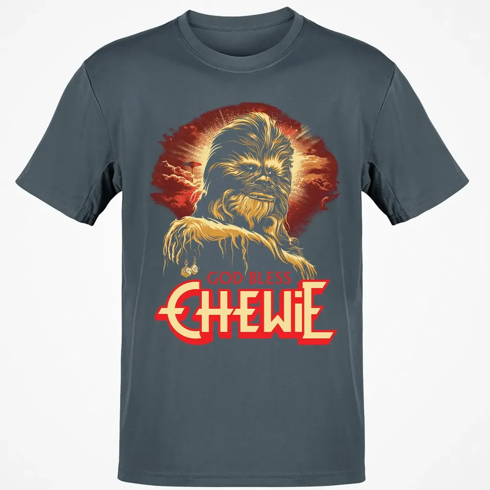 God Bless Chewie Classic Unisex T-Shirt - 4