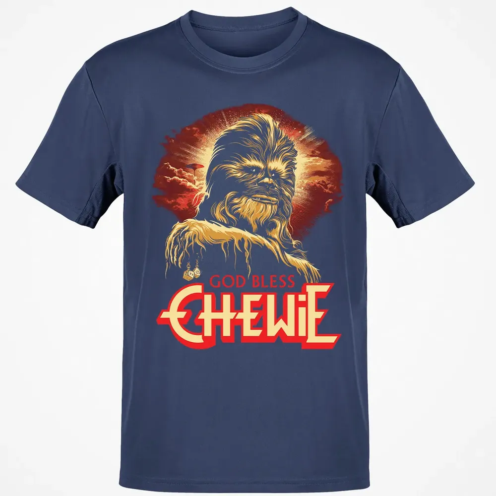 God Bless Chewie Classic Unisex T-Shirt - 8